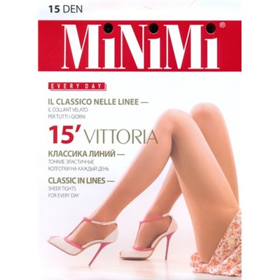 Колготки классические, Minimi, Vittoria 15 оптом