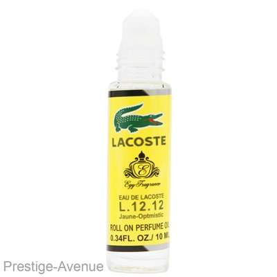 Духи с феромонами Lacoste L.12.12 Yellow Jaune-Optimistic 10 ml