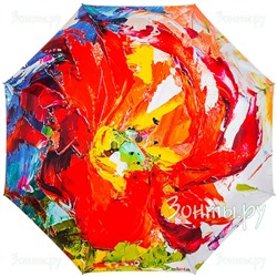 Зонт "Красный цветок" RainLab 002