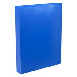Папка-файл 100 -ECB100BLUE 0.7мм синяя (1497163) BURO