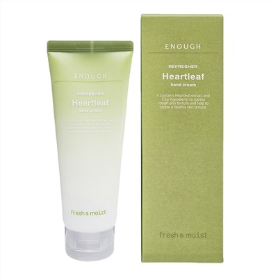 Enough Крем для рук с экстрактом центеллы и хауттюйнии / Refresher Heartleaf Hand Cream, 100 мл