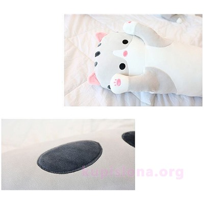 Мягкая игрушка-подушка «Обнимашки от котейки» большая