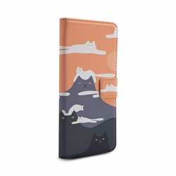 Чехол-книжка Гора кот на Samsung Galaxy A51