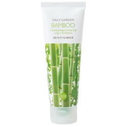 Пенка увлажняющая с бамбуком Daily Garden Bamboo Soothing cleansing foam from Damyang Holika Holika 120 мл.