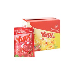 Yupi / Растворимый напиток со вкусом вишни YUPI (блок 24шт по 15гр)