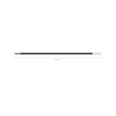 Стержень шариковый 1,0 мм, ErichKrause, для ручек R-301 и др., 140 мм, чернила чёрные