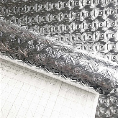 Алюминиевая самоклеящаяся защитная пленка, 40* 100 см