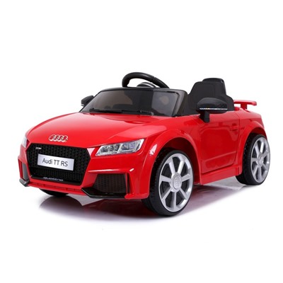 Электромобиль AUDI TT RS, цвет красный, EVA колеса, кожаное сидение 2621037