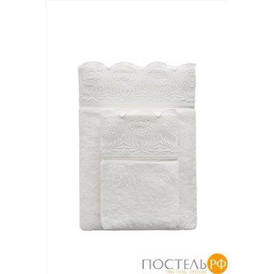 1010G10112109 Полотенце Soft cotton QUEEN молочный 85X150