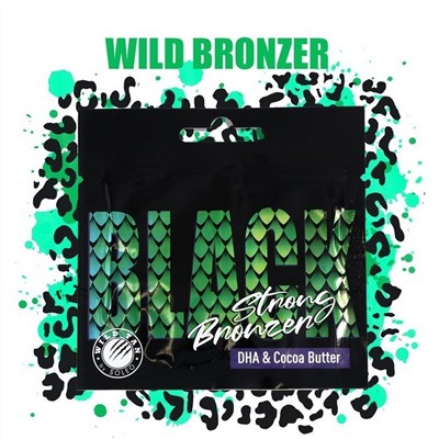 Soleo Крем-автобронзатор с маслом какао / WILD TAN Black Strong Bronzer, 15 мл