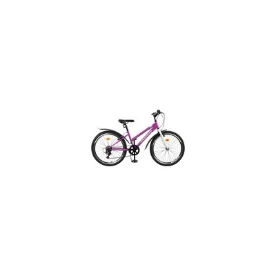 Велосипед 24" Progress Ingrid low, цвет фиолетовый/белый, размер рамы 13" 4510832