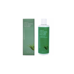 Jigott Moisture Real Aloe Vera Emulsion Увлажняющая эмульсия с экстрактом алоэ  300мл