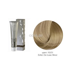 Estel, De Luxe Silver - крем-краска (10/31 светлый блондин золотисто-пепельный ), 60 мл