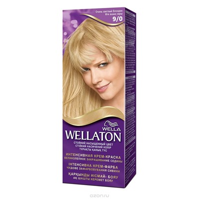 Wellaton 9/0 очень светлый блонд