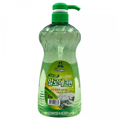 Гель для мытья посуды Aloe Clean Sandokkaebi, Корея, 1 кг