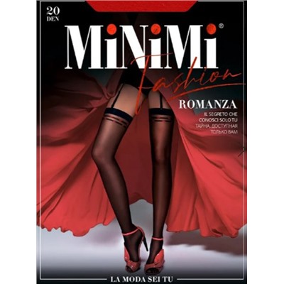 Чулки фантазийные, Minimi, Romanza 20 calze оптом