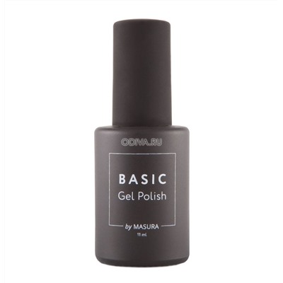 Masura Basic, Thick Top Coat - топ выравнивающий с высоким блеском, 11 мл