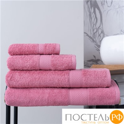 Полотенце Arya Однотонное 100X150 Miranda Soft Сухая Роза