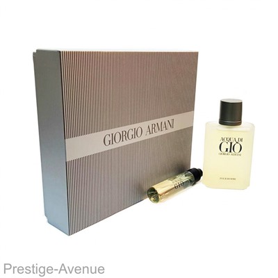 Парфюмированный набор A Plus Giorgio Armani Acqua Di Gio for man 100 ml + тестер 20 ml