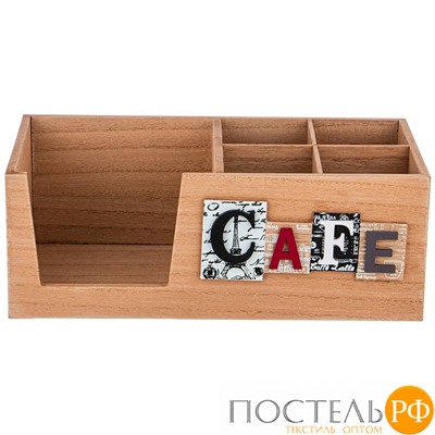 124-205 ПОДСТАВКА КОЛЛЕКЦИЯ COFFEE & TEA TIME 30*15*11 СМ