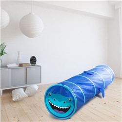 Детский туннель «Акула», цвет синий 509691