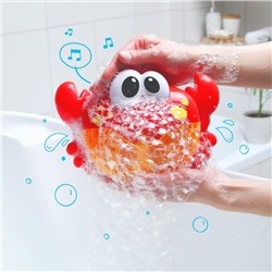 Игрушка для игры в ванне «Крабик», пузыри 4346708