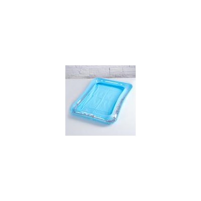 Надувная песочница с блёстками, 60х45 см, цвет голубой 5088596