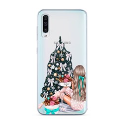 Силиконовый чехол New Year на Samsung Galaxy A50