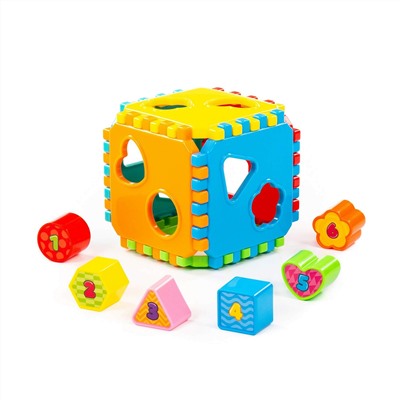 Игрушка развивающая "Куб" (в сеточке)