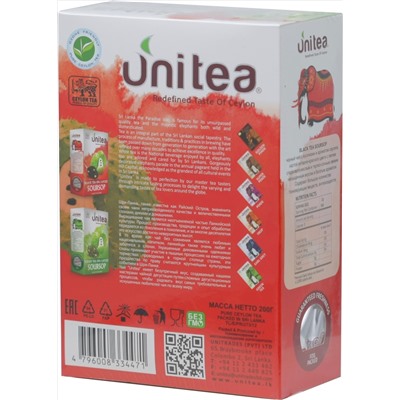 UNITEA. Soursop black 200 гр. карт.пачка