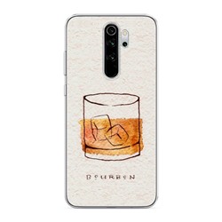 Силиконовый чехол Bourbon на Xiaomi Redmi Note 8 Pro