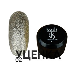 Kodi Diamond Gel, гель-лак  в банке №2, 5 гр (УЦЕНКА)