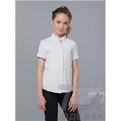 605-1 Блузка для девочки с коротким рукавом
