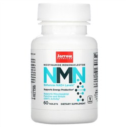 Jarrow Formulas, NMN, никотинамид мононуклеотид, 60 таблеток