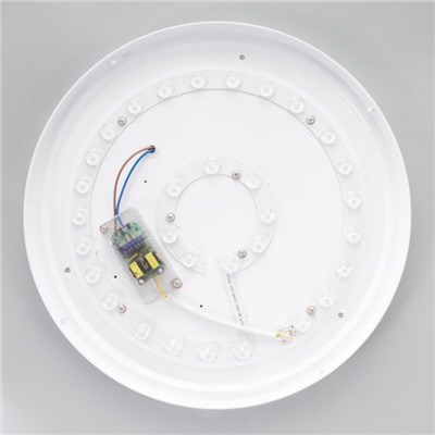 Светильник с ПДУ  "Вортекс" диммируемый LED 48Вт 3000-6000К 38х38х8 см.