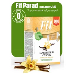 Заменитель сахара Fit Parad № 22 ваниль 100 саше по 0,5 гр