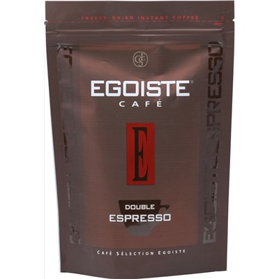 EGOISTE. Espresso Double 70 гр. мягкая упаковка