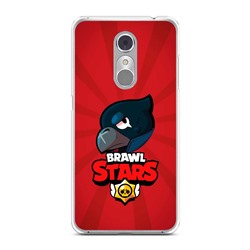 Силиконовый чехол Crow Brawl Stars на ZTE Blade A910