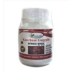 Karmeshu Канчнар Гуггул Кармешу (Kanchnar Guggul Karmeshu) 80 таб по 250 мг.