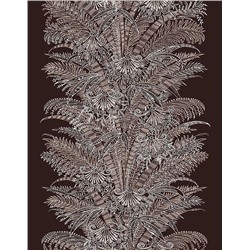 Ткань дорожка 50 см "Ренессанс" арт. 29046-5 (коричневый)