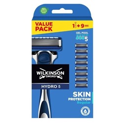 Станок для бритья Schick (Wilkinson Sword) HYDRO-5 Skin Protection Regular (+6 кассет)