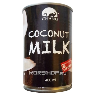 Кокосовое молоко Chang, Таиланд, 400 мл Акция