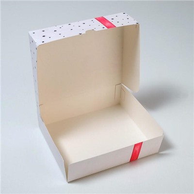 Коробочка для кондитерских изделий Best Wishes  17 × 20 × 6 см