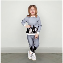 Детский костюм со свитшотом Четыре собачки