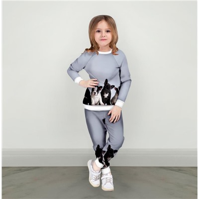 Детский костюм со свитшотом Четыре собачки