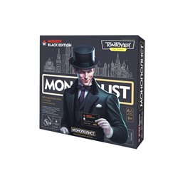 Игра настольная "Монополист. Black Edition" с терминалом для карт (Tom Toyer)