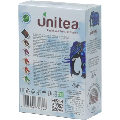 UNITEA. Earl Grey 100 гр. карт.пачка