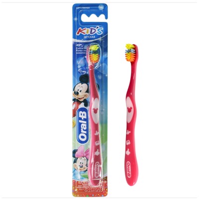Щетка Зубная Oral-B Kids для детей от 2 до 4 лет (1шт) Микки Маус