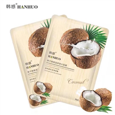 Тканевая маска для лица Hanhuo Coconut
