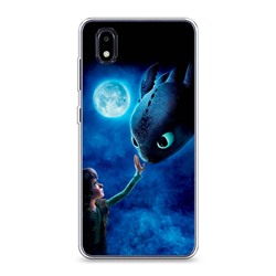 Силиконовый чехол How to train your dragon на ZTE Blade A3 (2020)